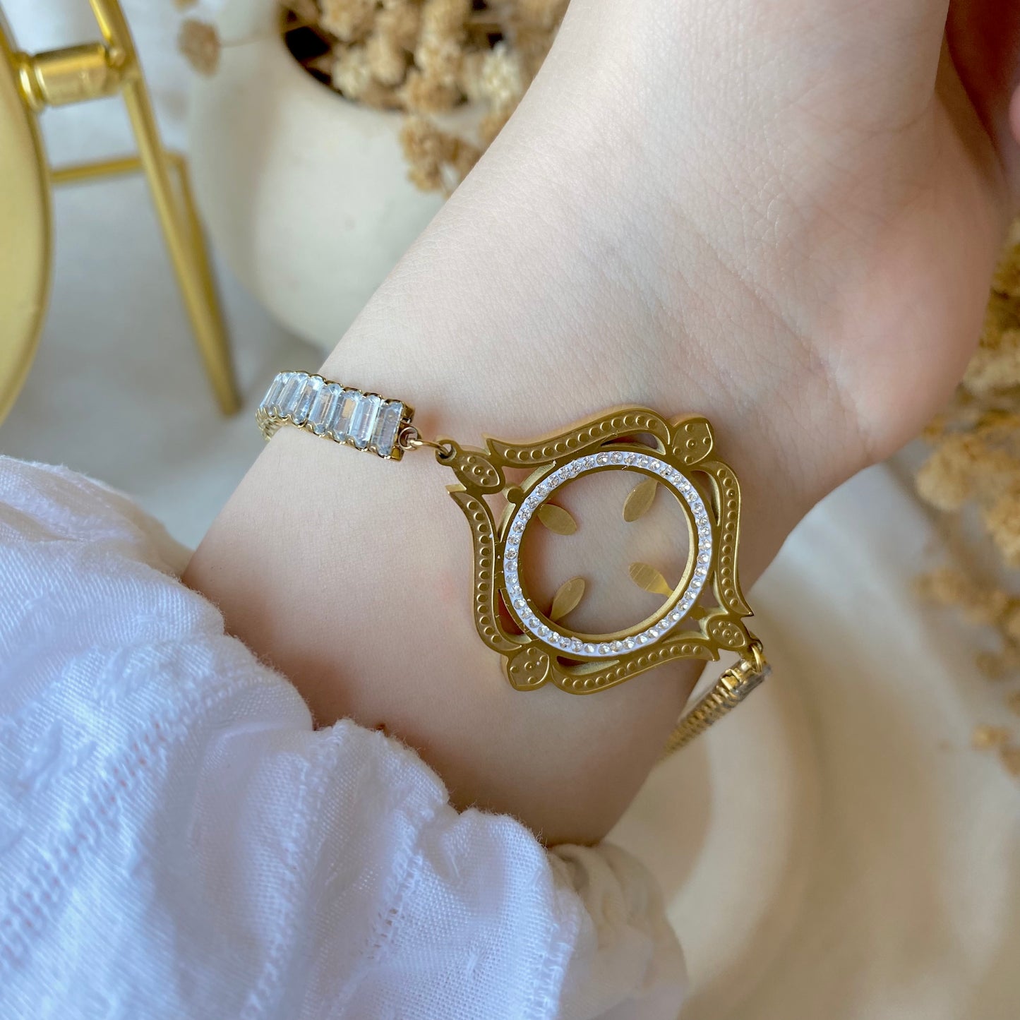 30547 Gold Plated Bracelet