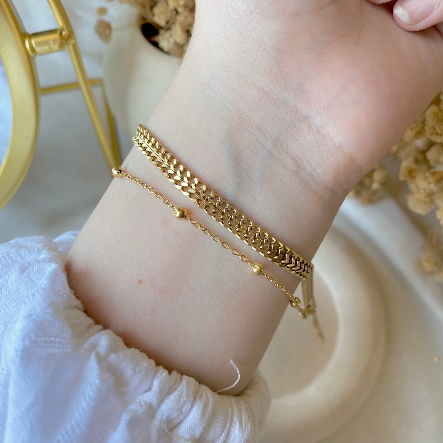 30554 Gold Plated Bracelet