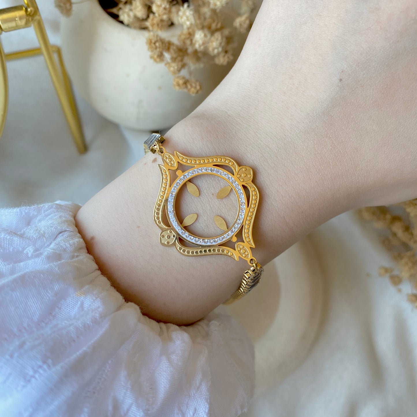 30547 Gold Plated Bracelet