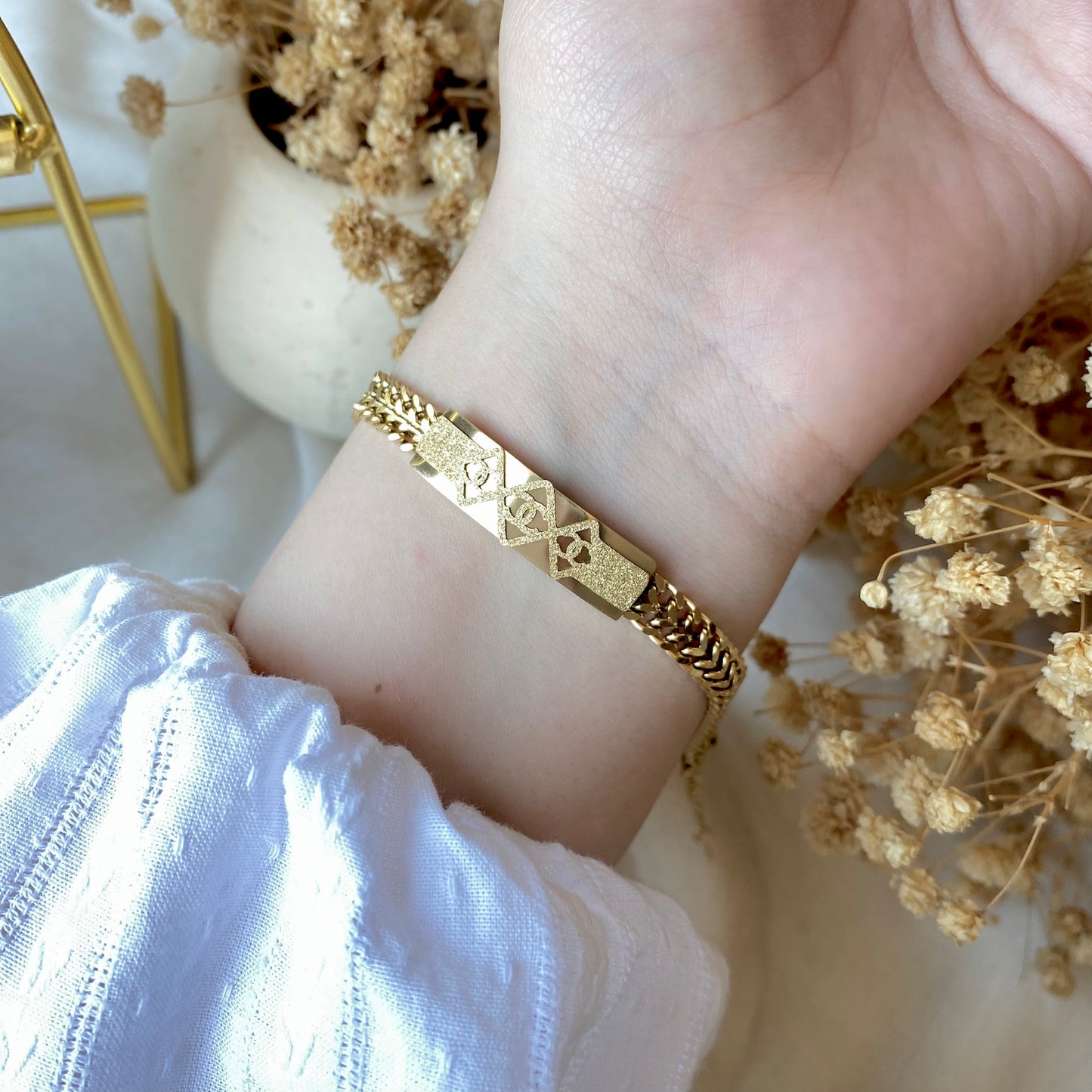 30551 Gold Plated Bracelet