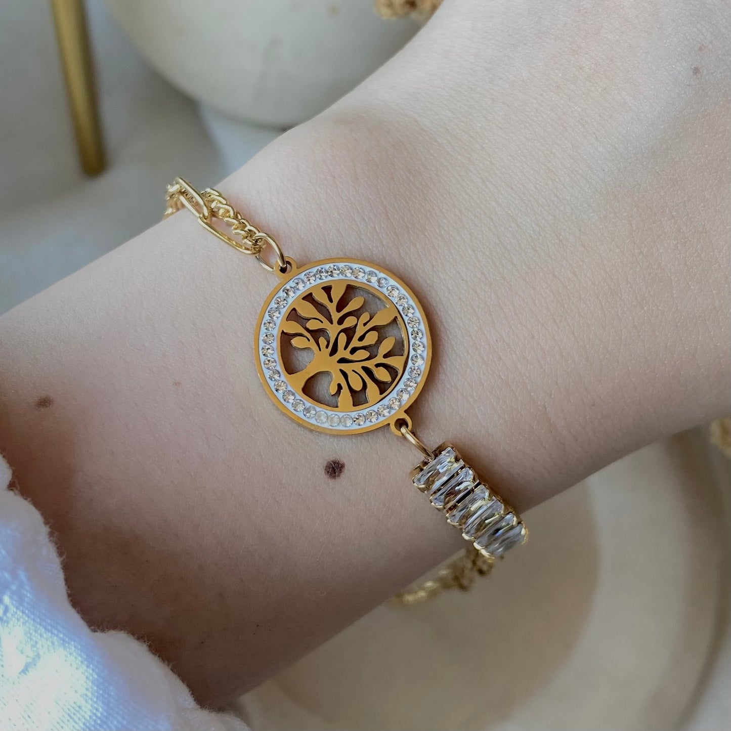 30553 Gold Plated Bracelet