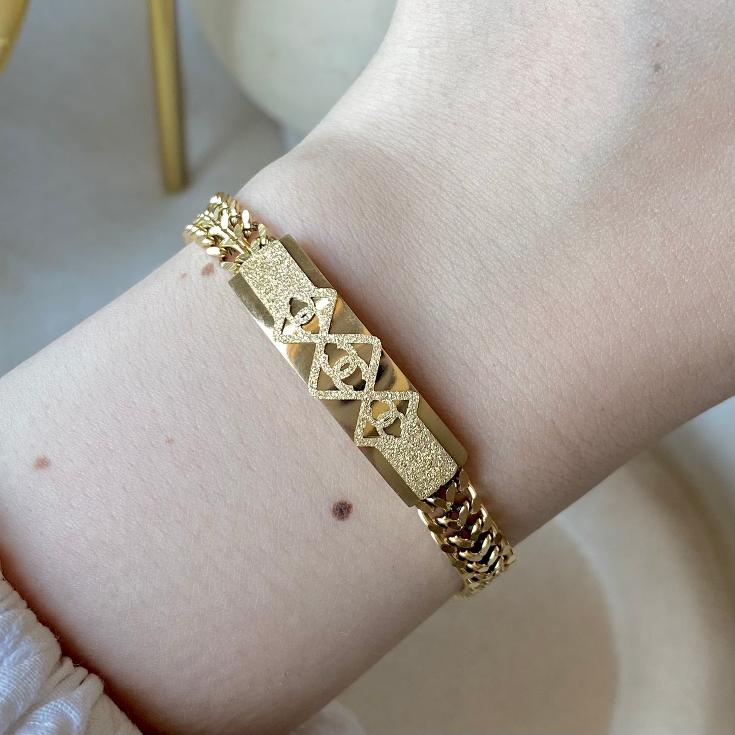 30551 Gold Plated Bracelet