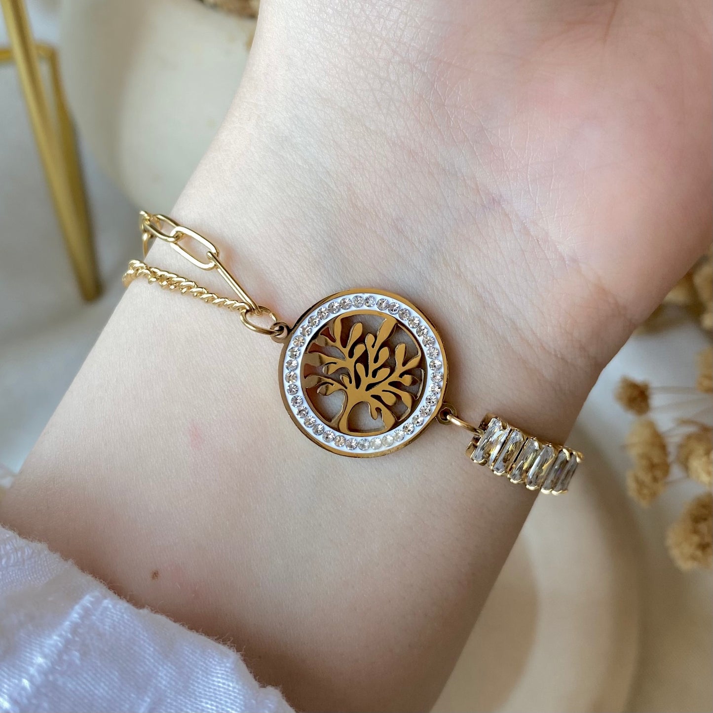 30553 Gold Plated Bracelet