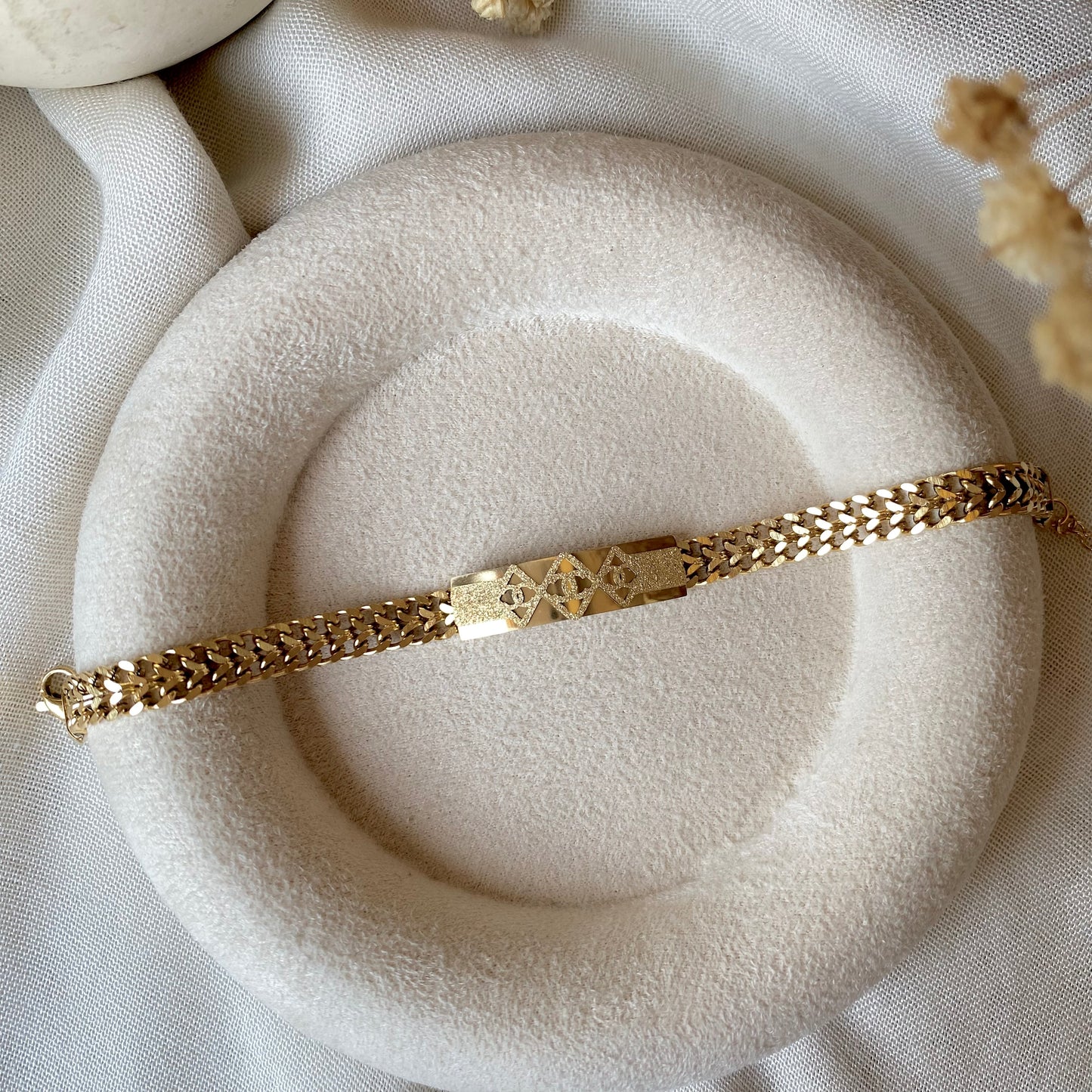 30551 Gold Plated Bracelet