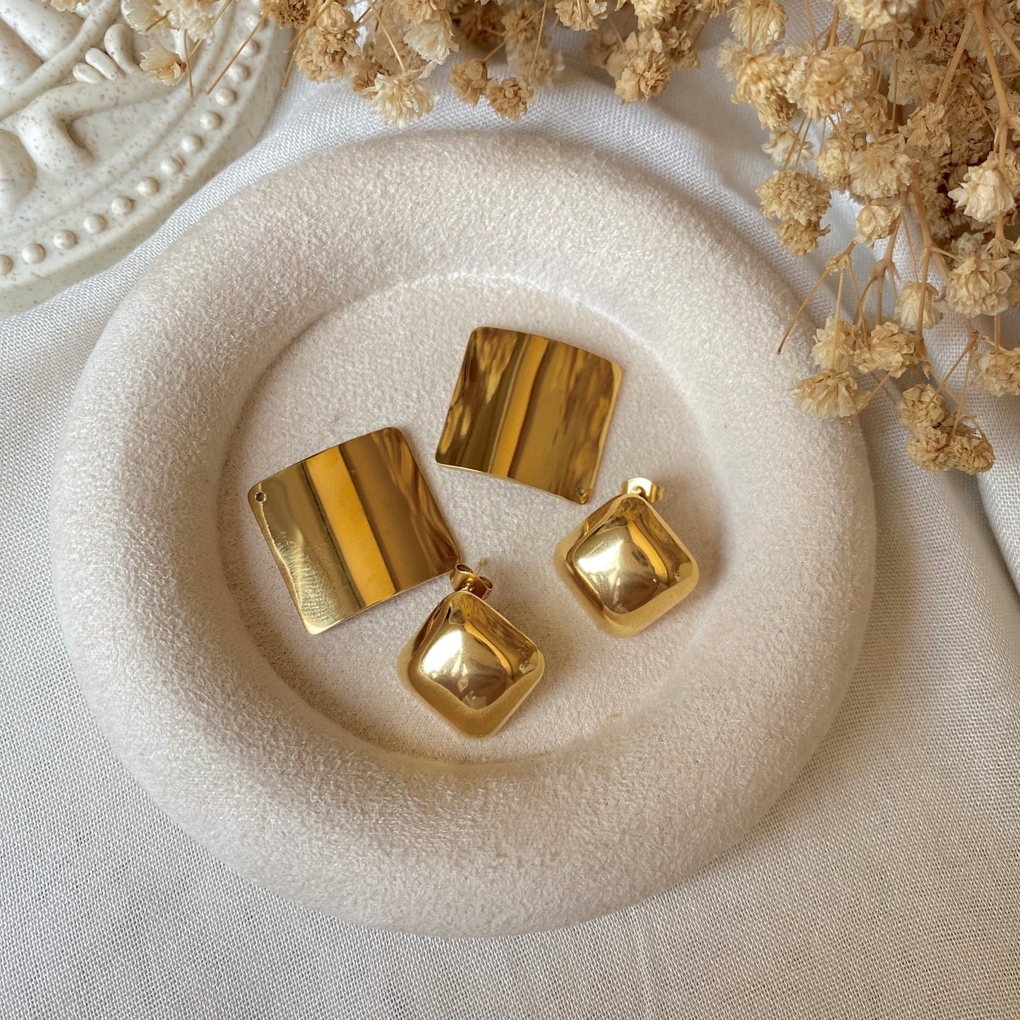 40459 gold plated Earrings
