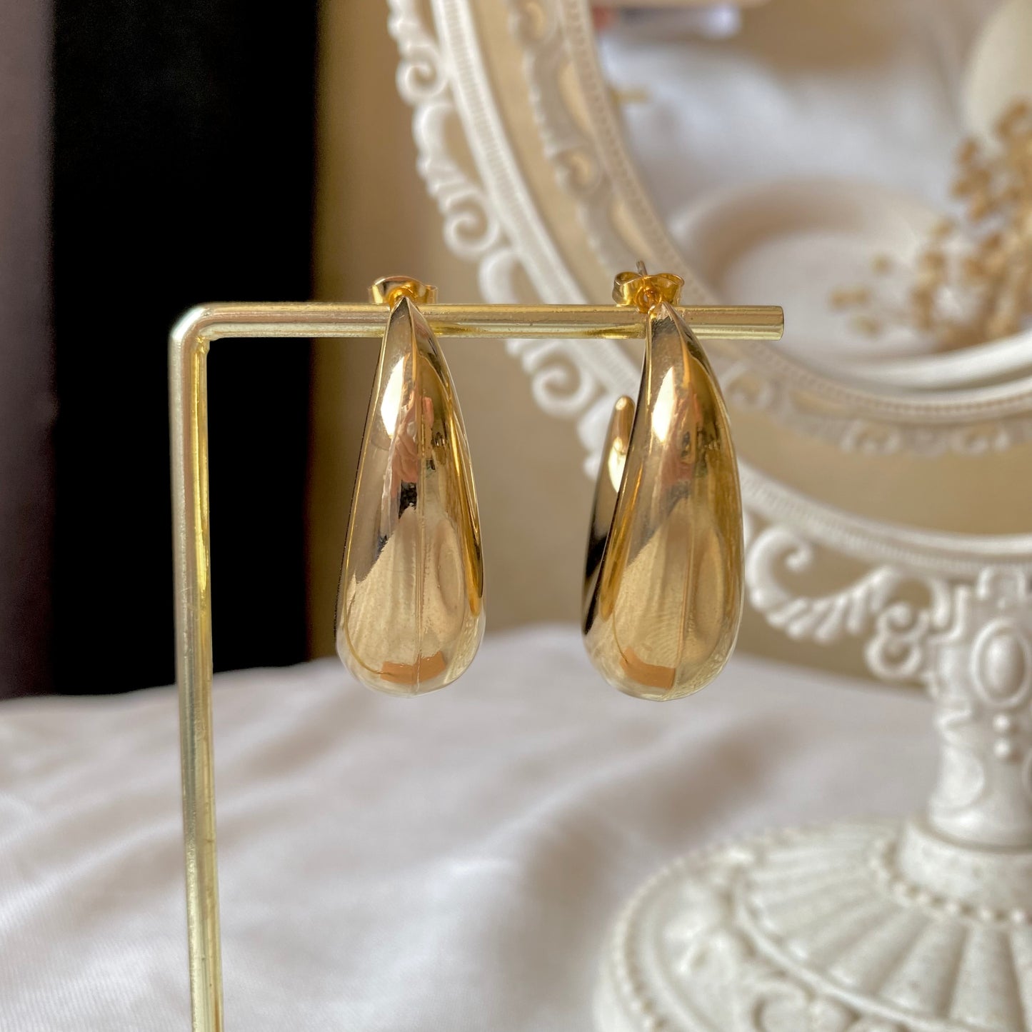 40462 gold plated Earrings