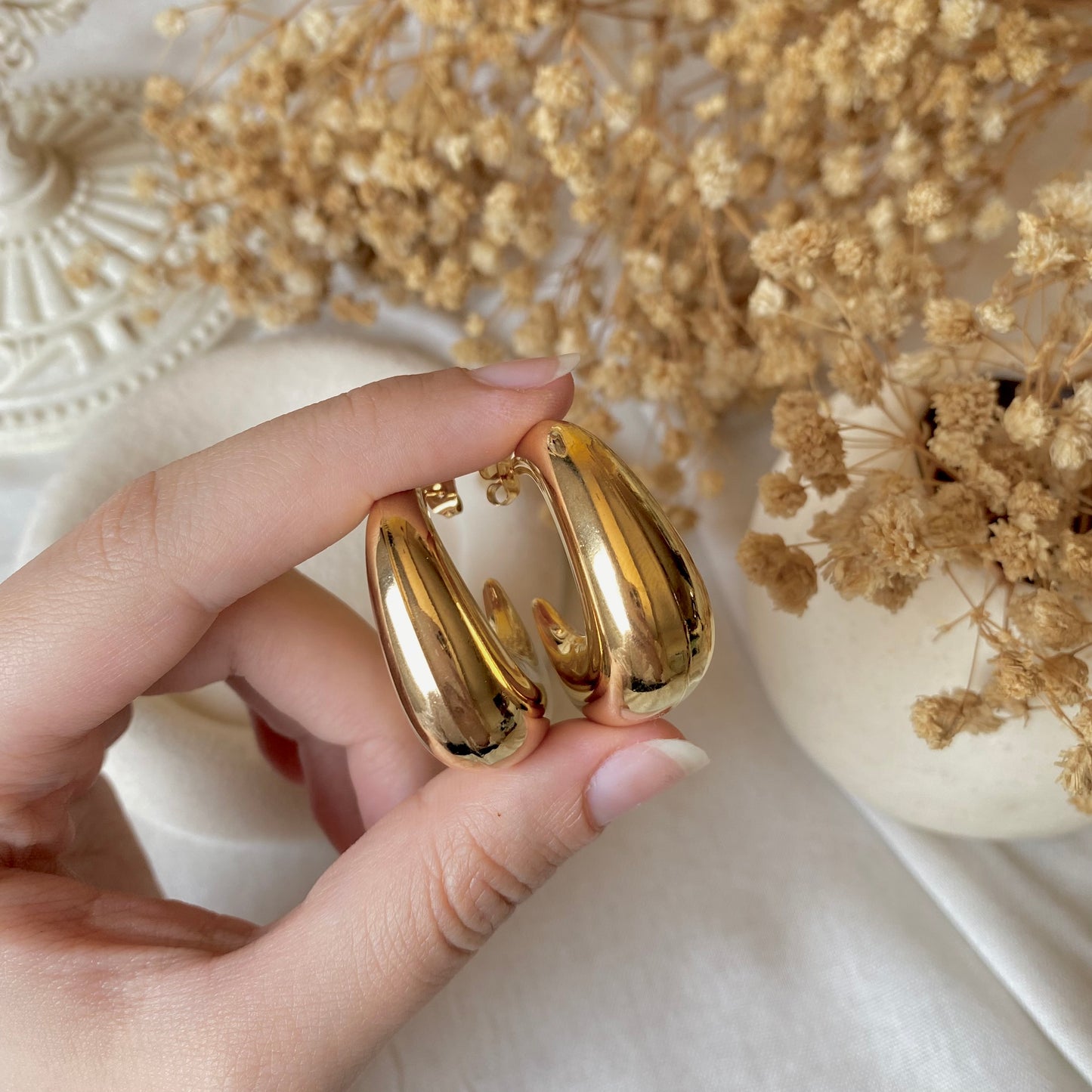 40462 gold plated Earrings