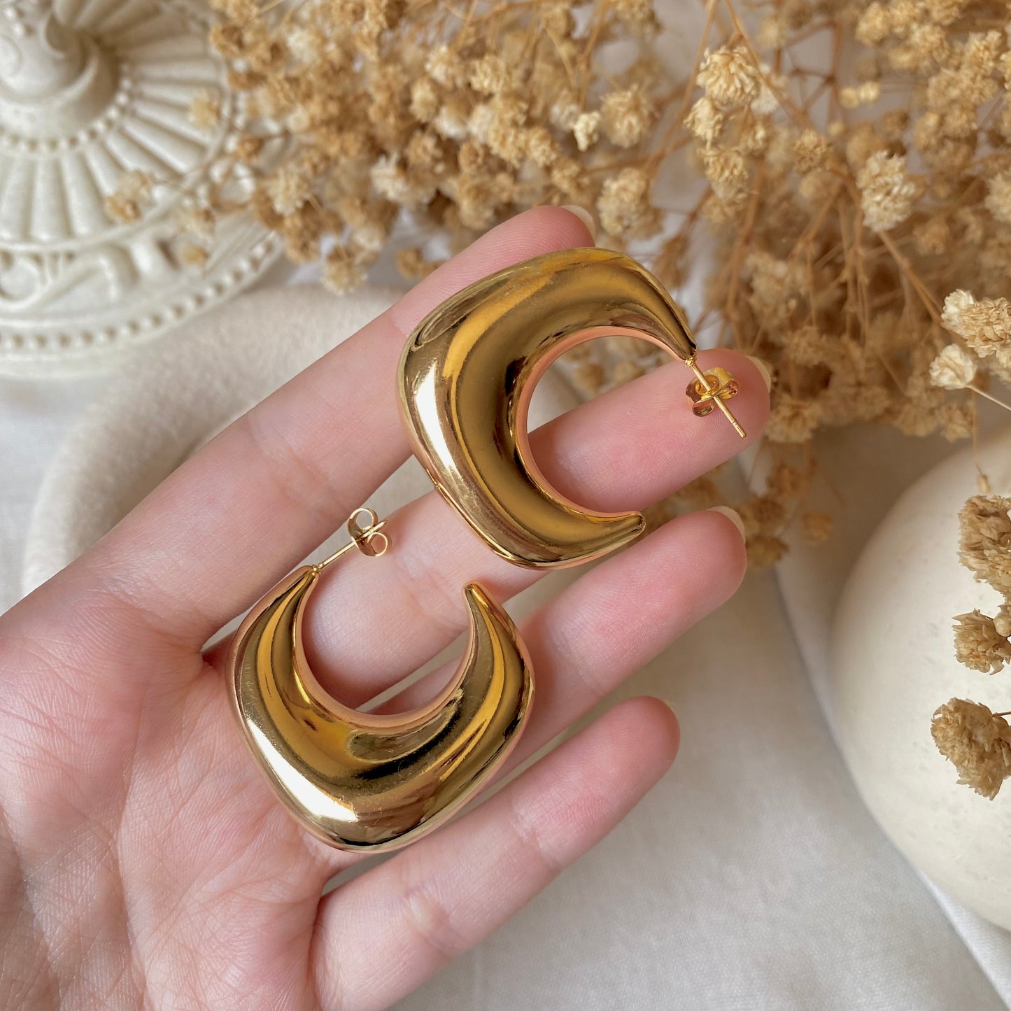 40462 gold plated Earrings