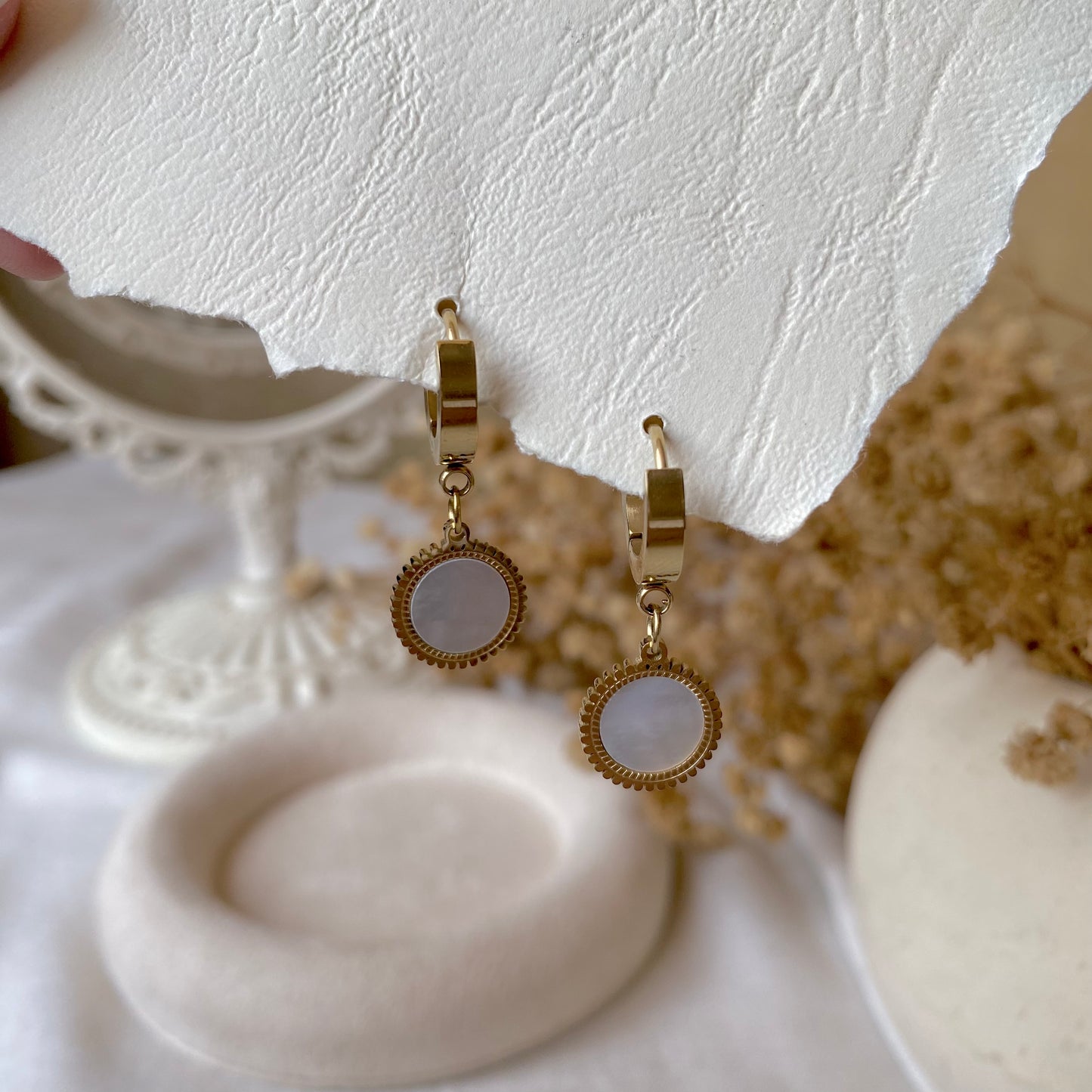 40463 gold plated Earrings