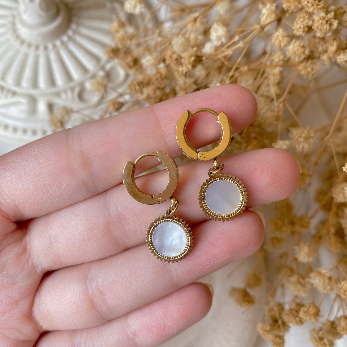 40463 gold plated Earrings