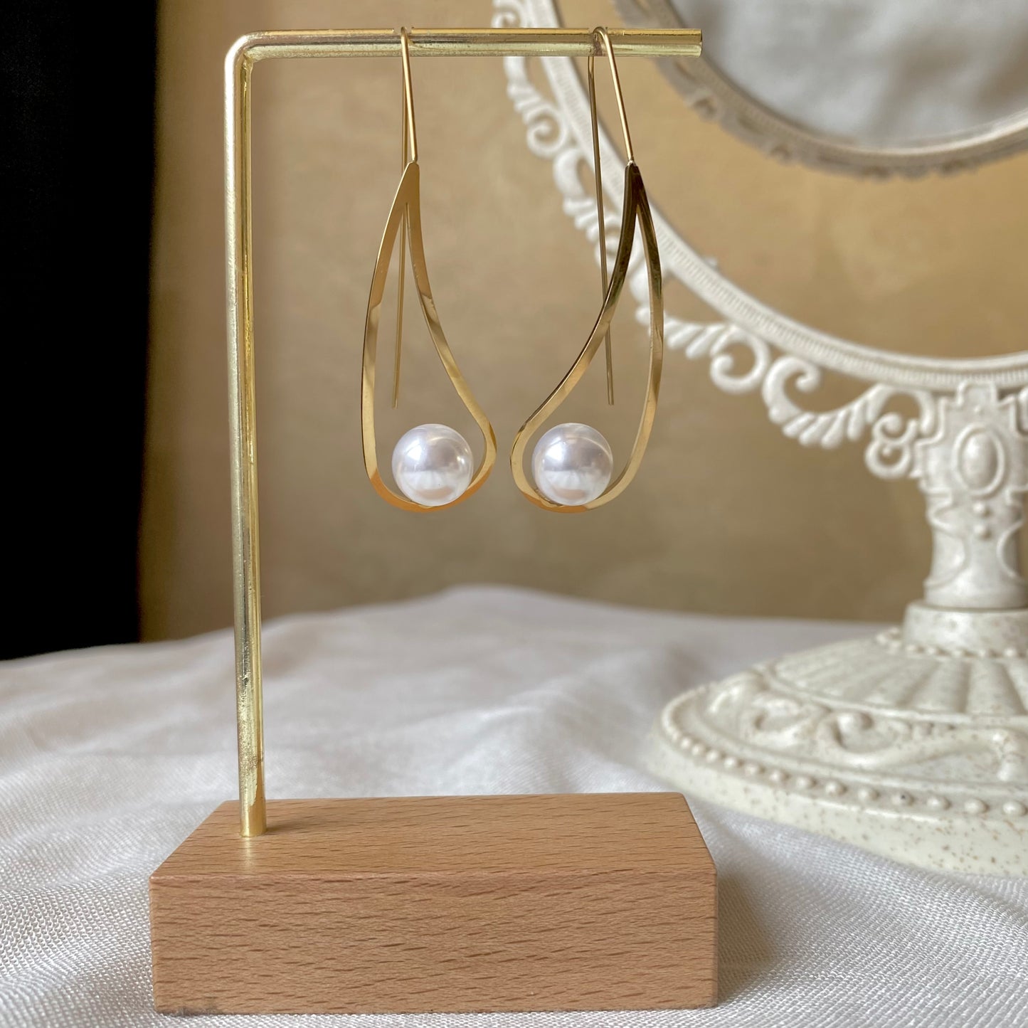 40464 gold plated Earrings