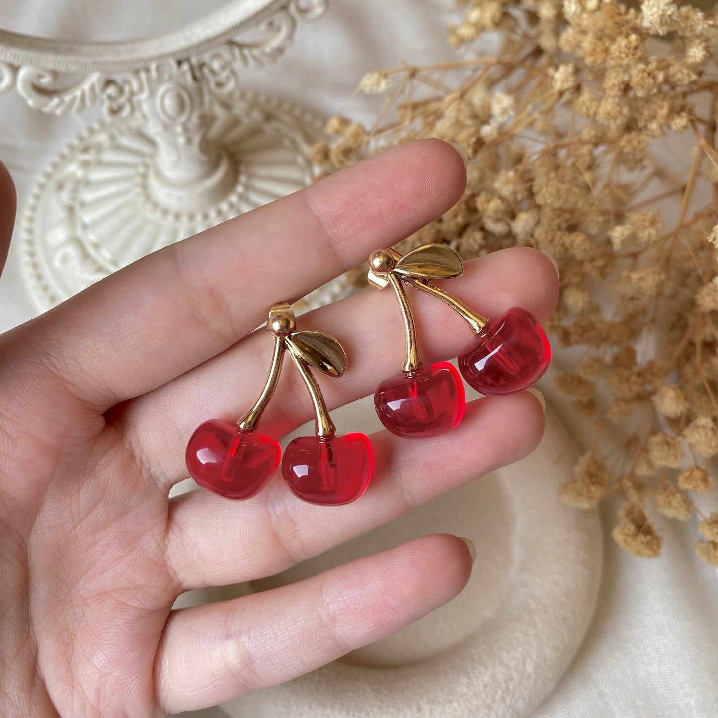 # 40003 Copper gold plated Earrings