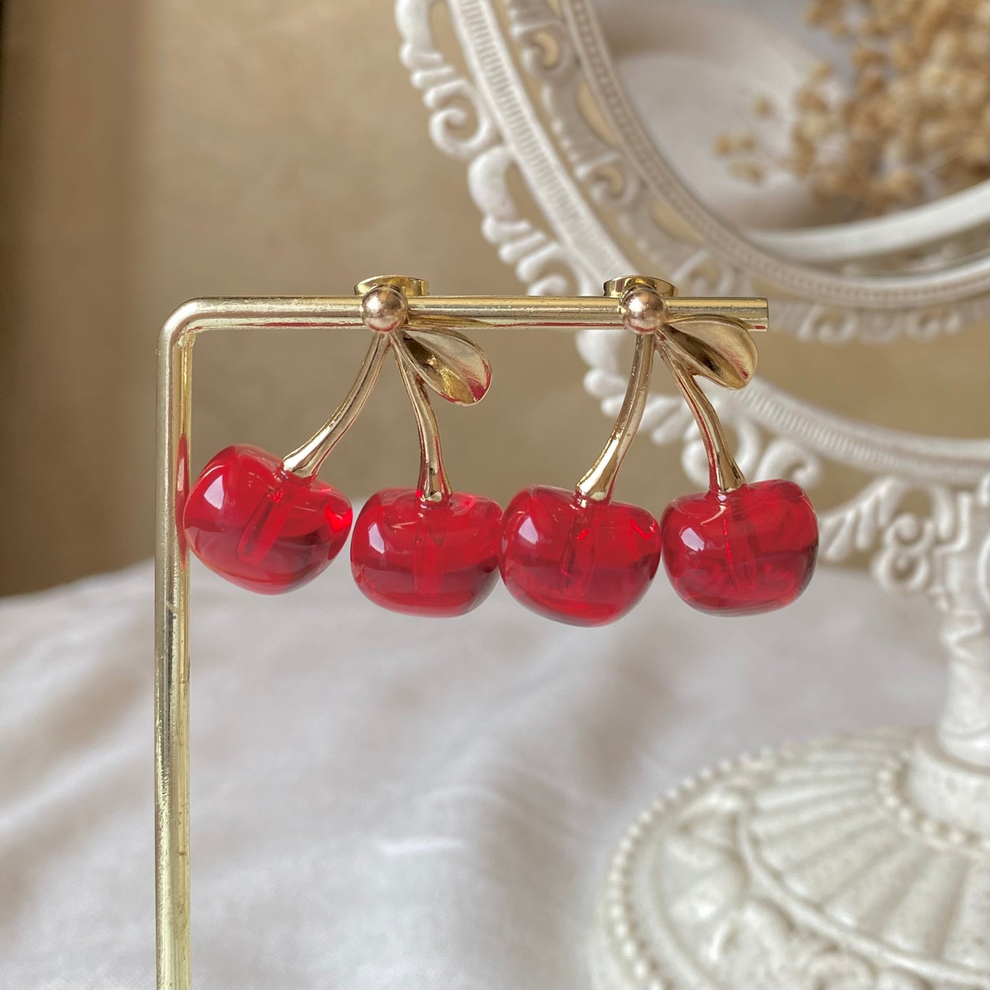 # 40003 Copper gold plated Earrings