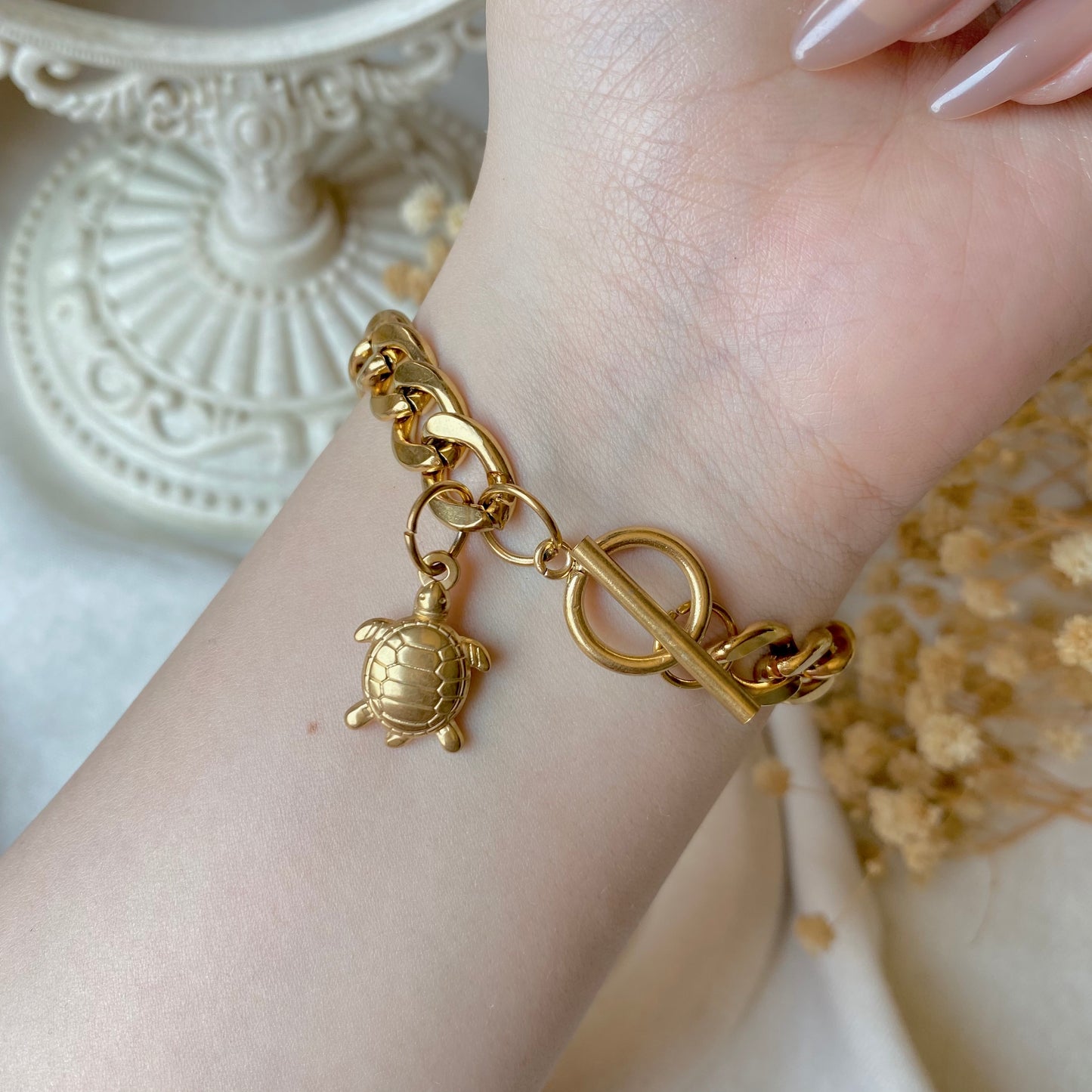30557 Gold Plated Bracelet