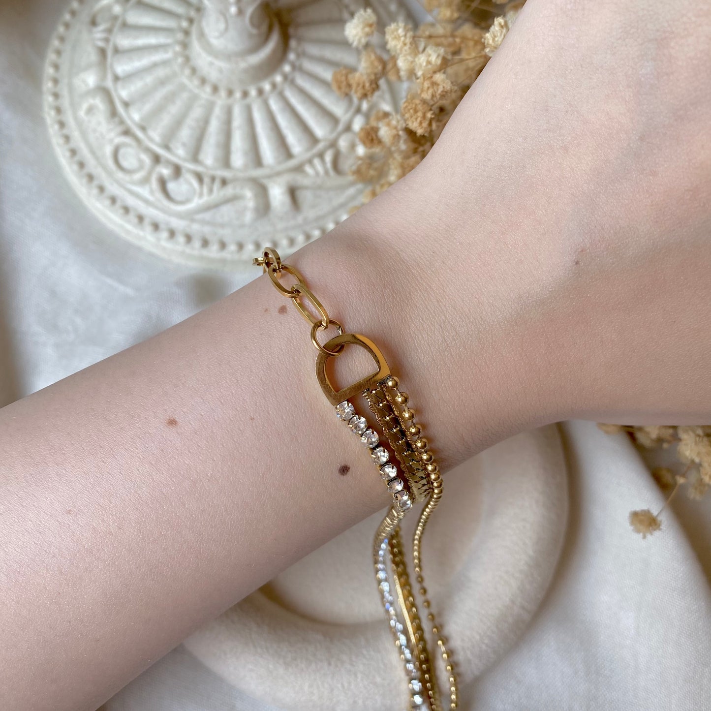 30559 Gold Plated Bracelet