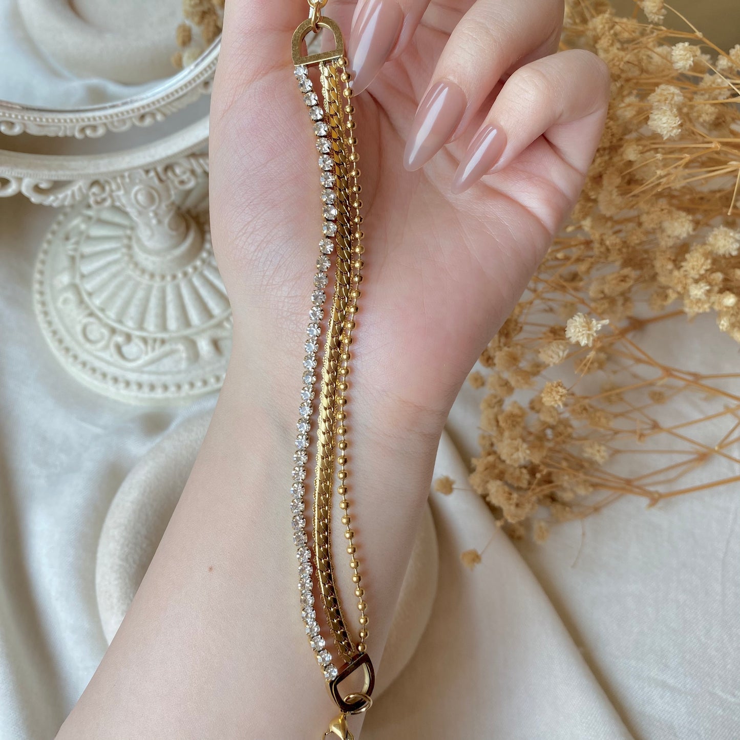 30559 Gold Plated Bracelet