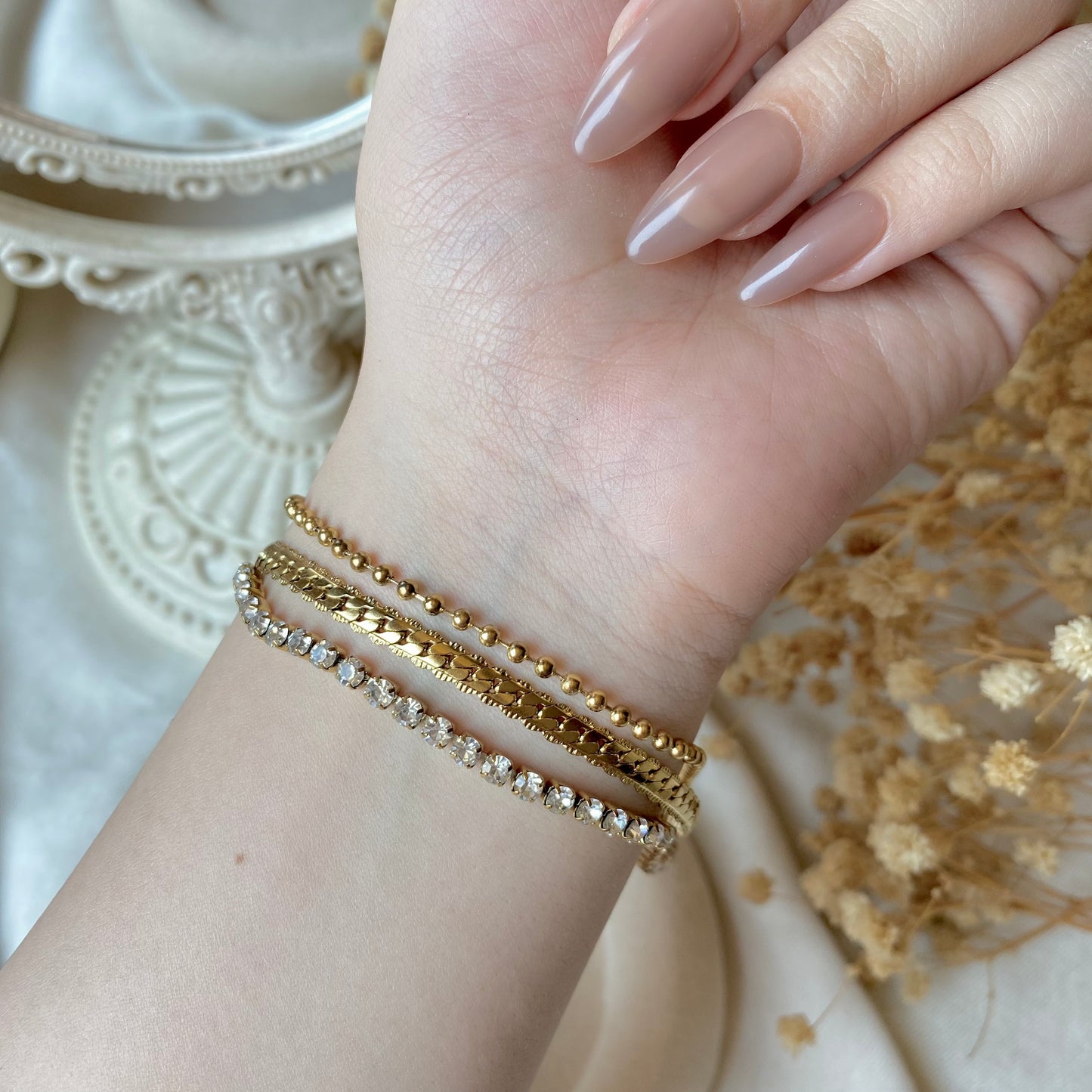 30559 Gold Plated Bracelet