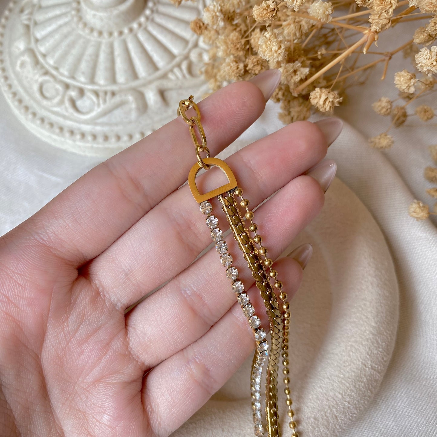 30559 Gold Plated Bracelet