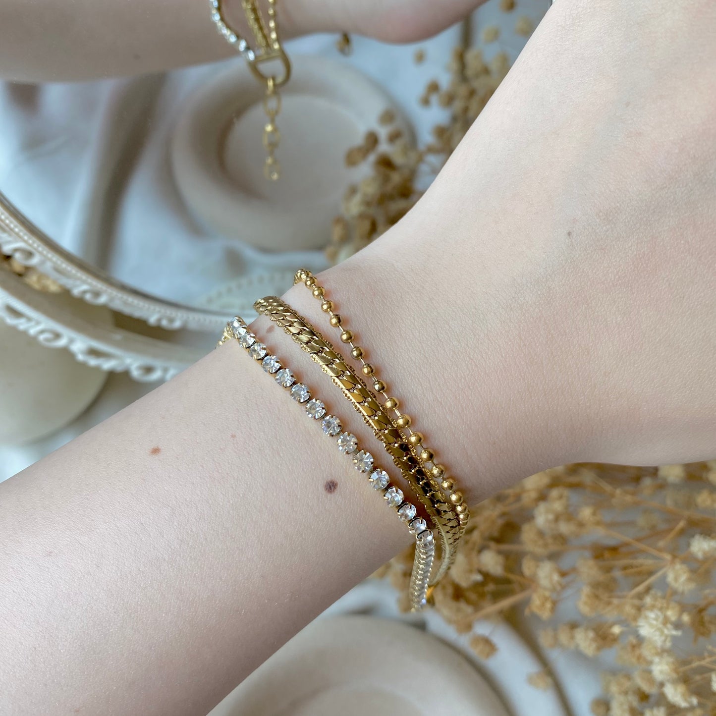 30559 Gold Plated Bracelet