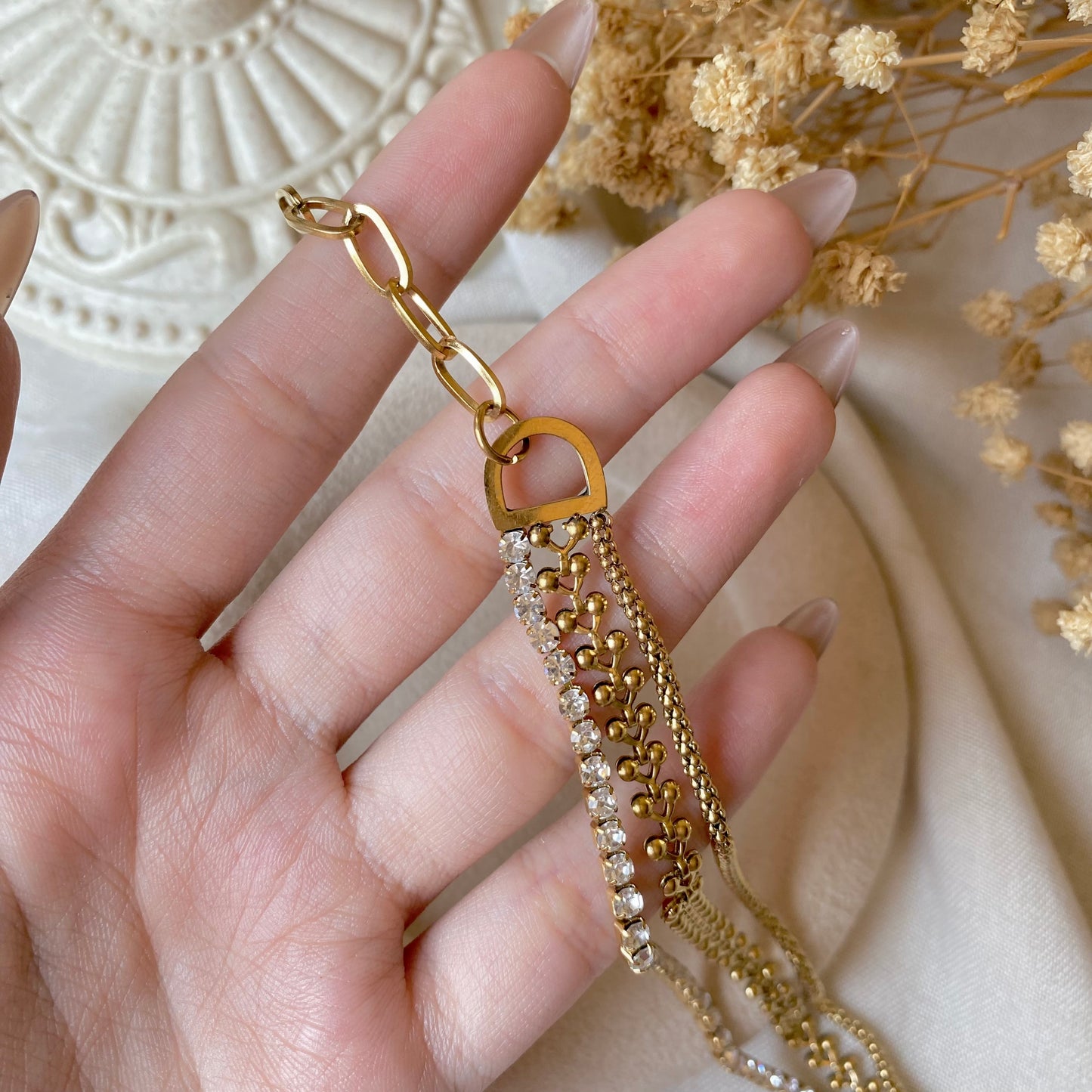 30566 Gold Plated Bracelet