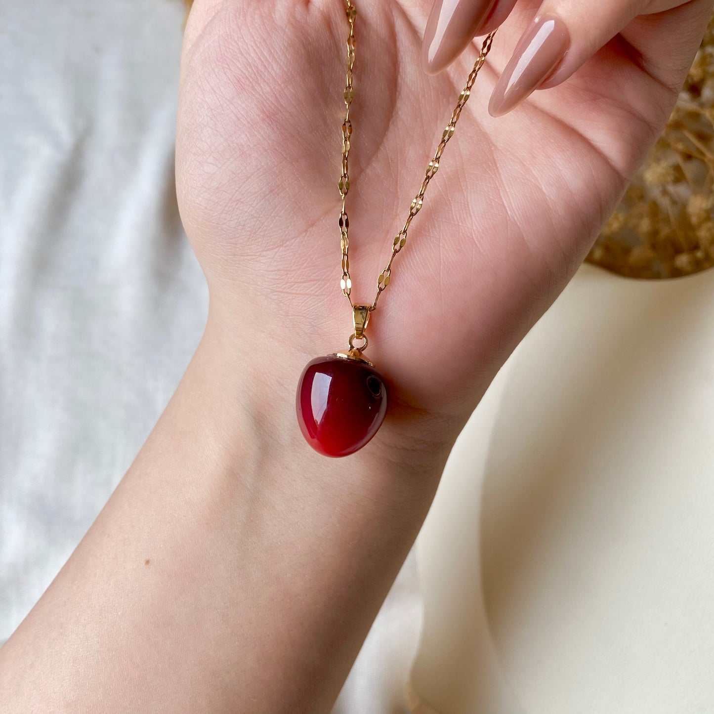 #10030 Copper Gold Plated Necklace