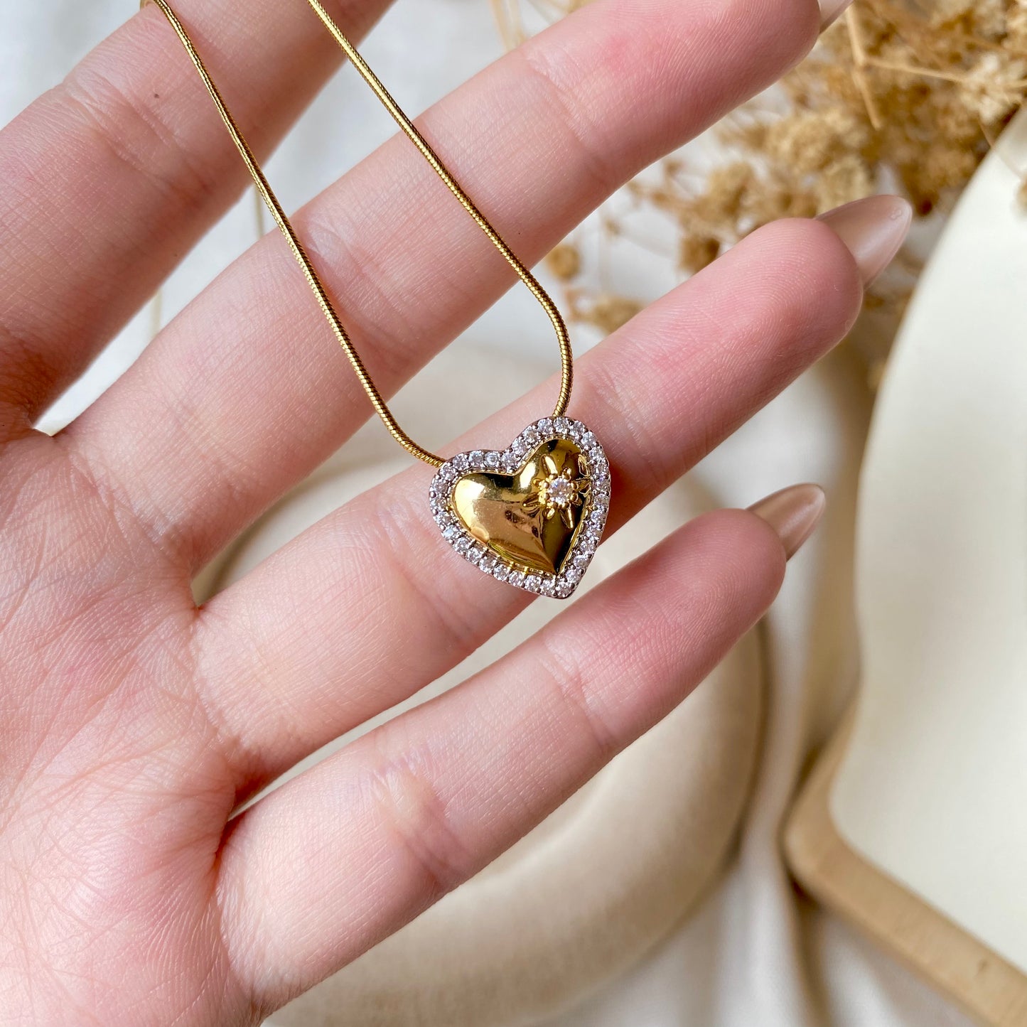 #10031 Copper Gold Plated Necklace