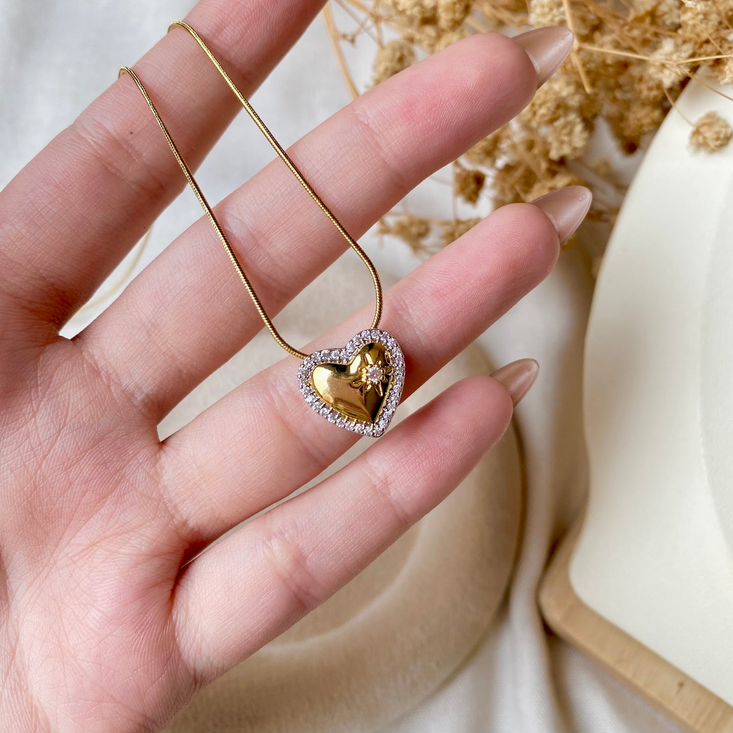 #10031 Copper Gold Plated Necklace