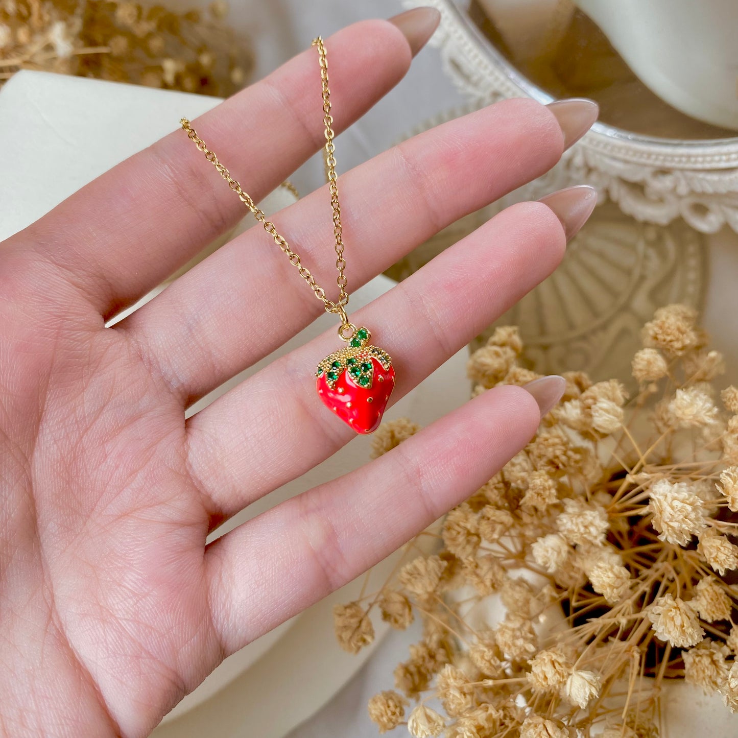 #10043 Copper Gold Plated Necklace