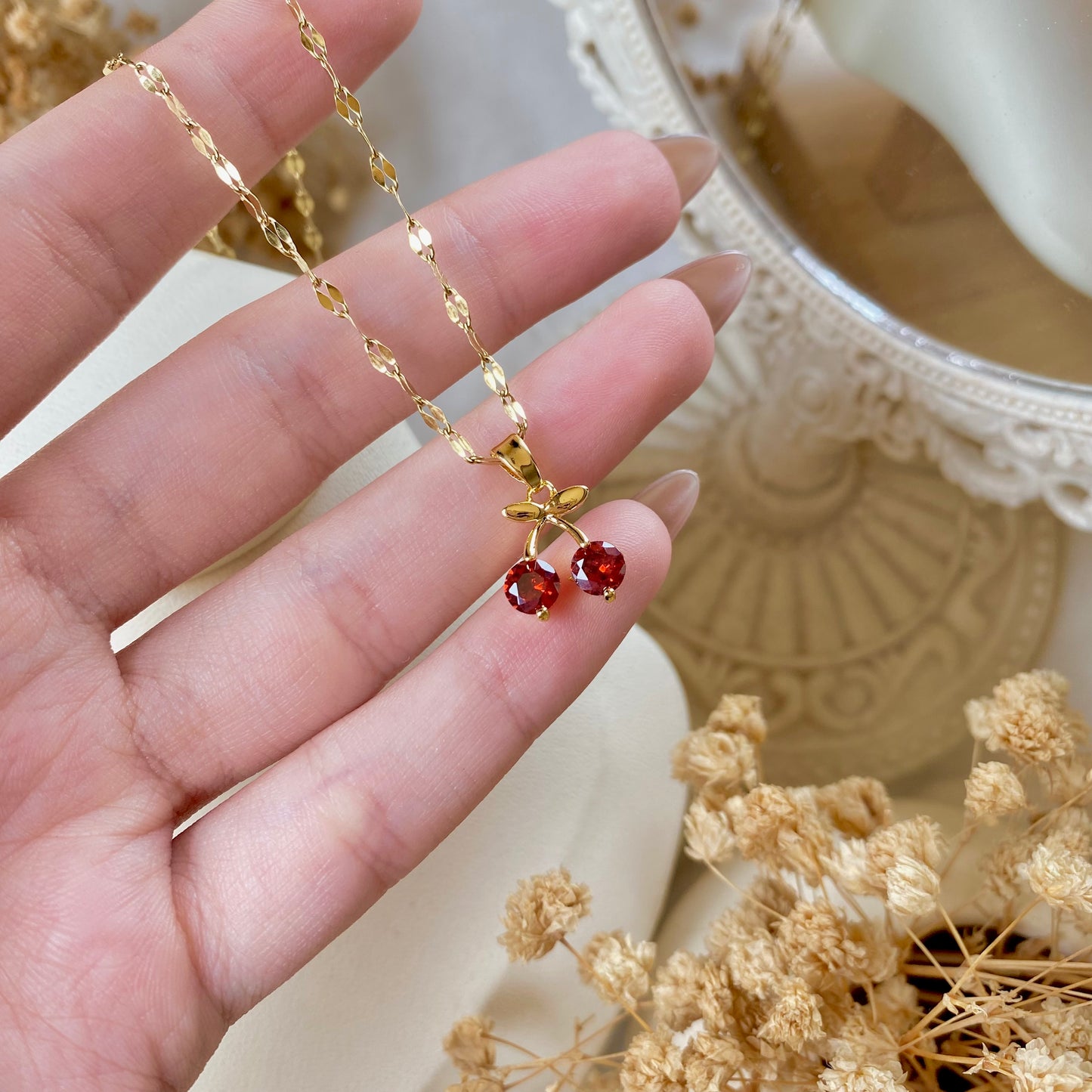 #10044 Copper Gold Plated Necklace