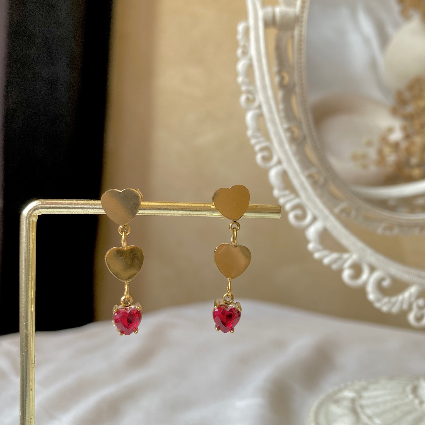 40465 gold plated Earrings