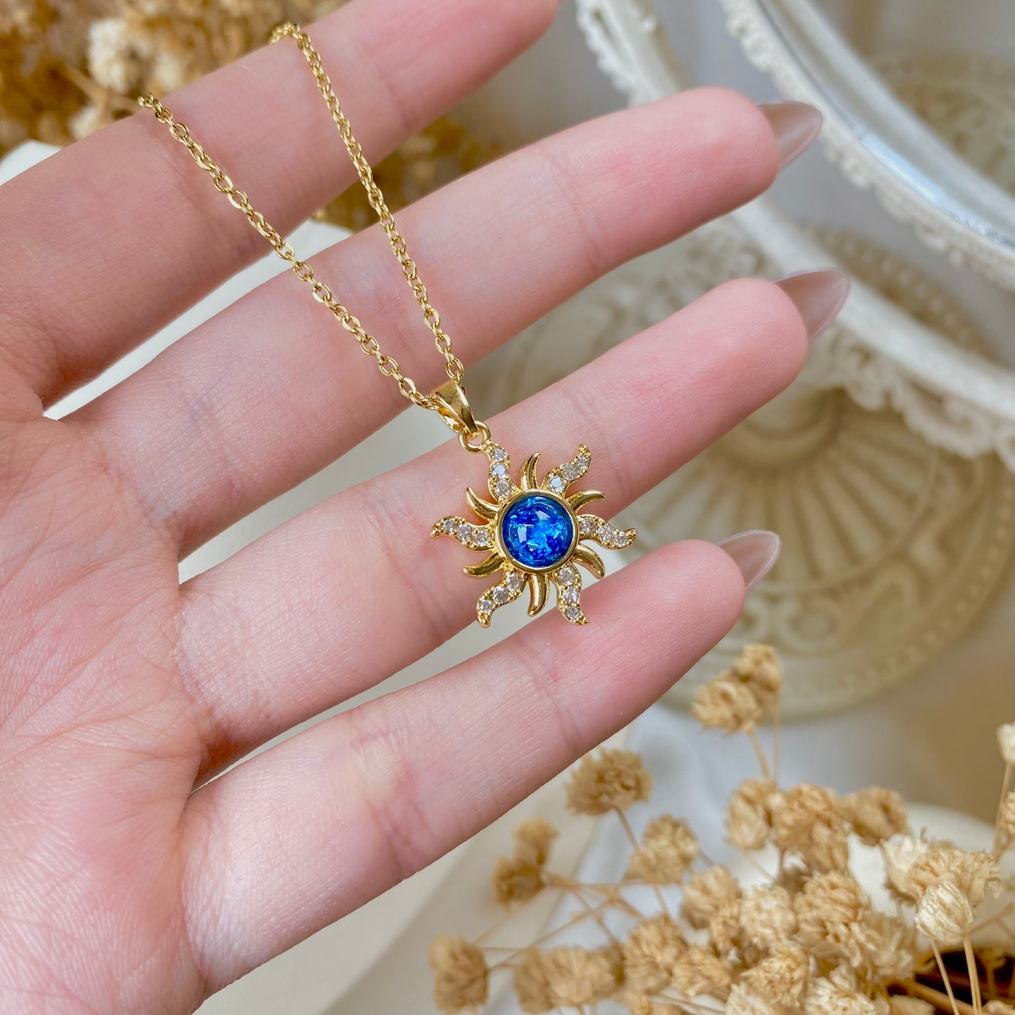 #10056 Copper Gold Plated Necklace