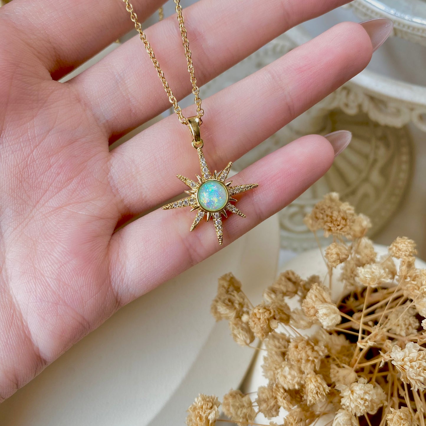 #10057 Copper Gold Plated Necklace