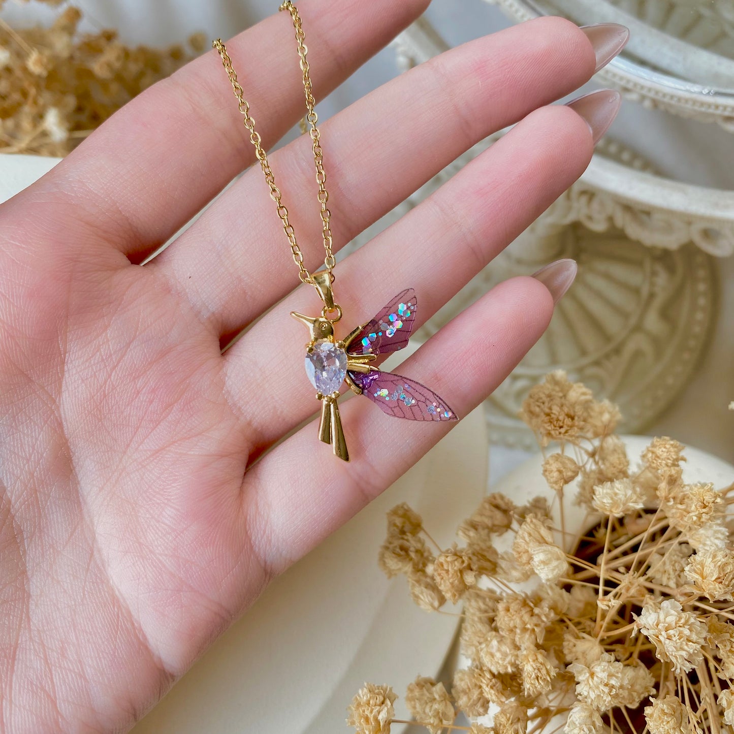 #10059 Copper Gold Plated Necklace