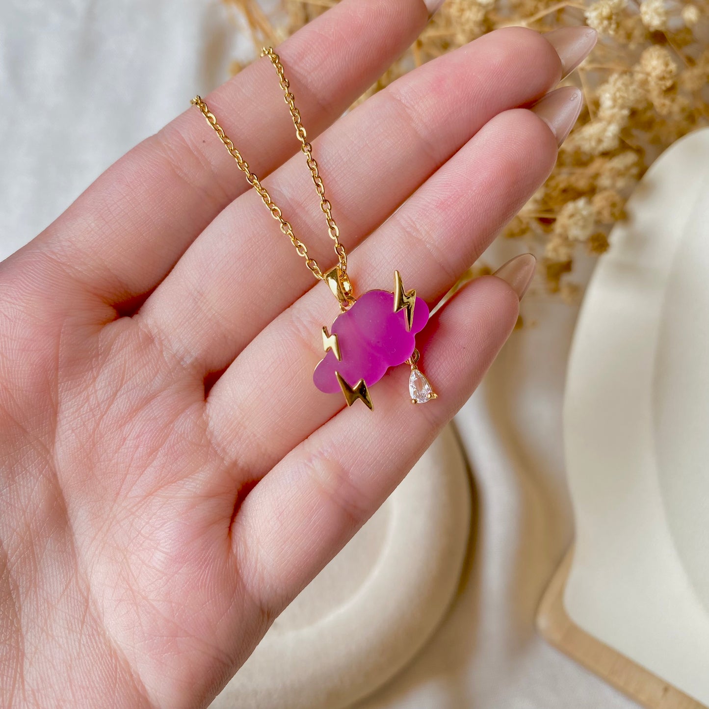 #10063 Copper Gold Plated Necklace