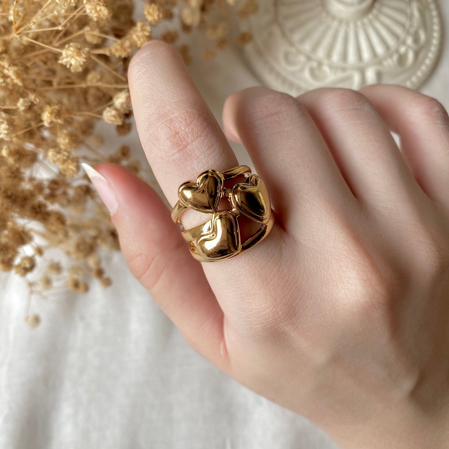 50564 Gold Plated Ring