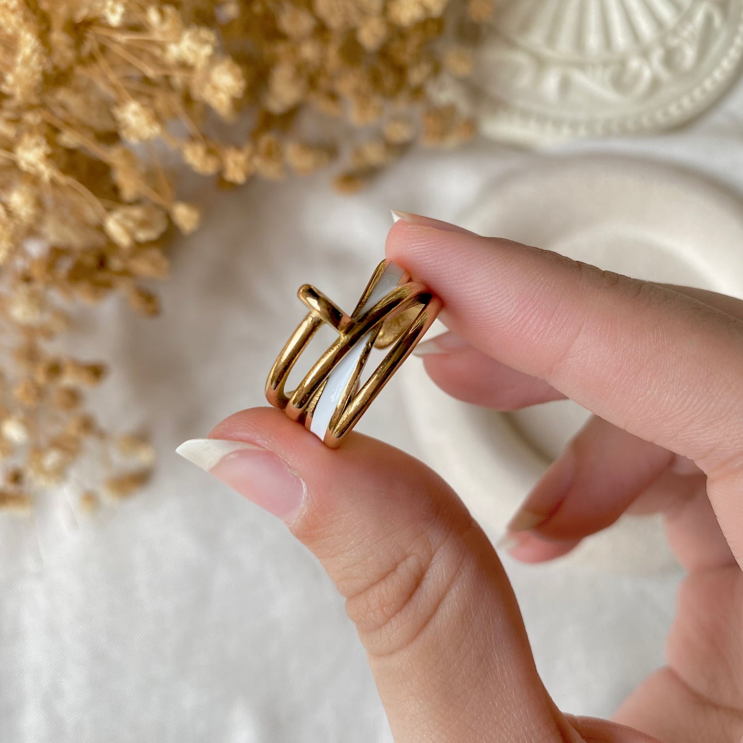 50574 Gold Plated Ring