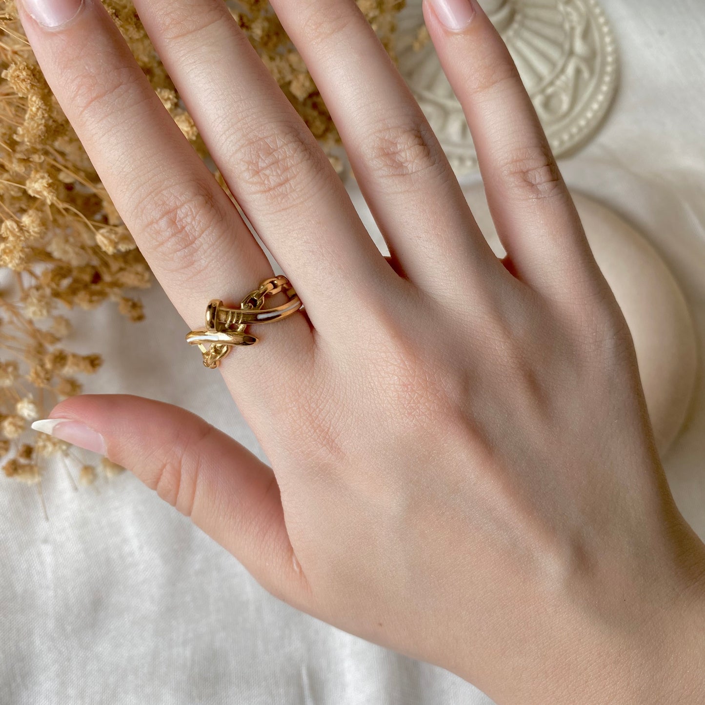 50578 Gold Plated Ring