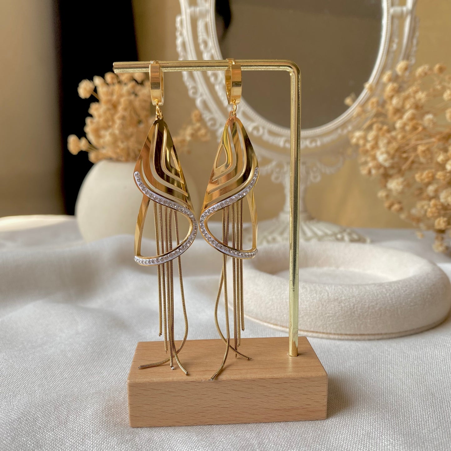 40467 gold plated Earrings