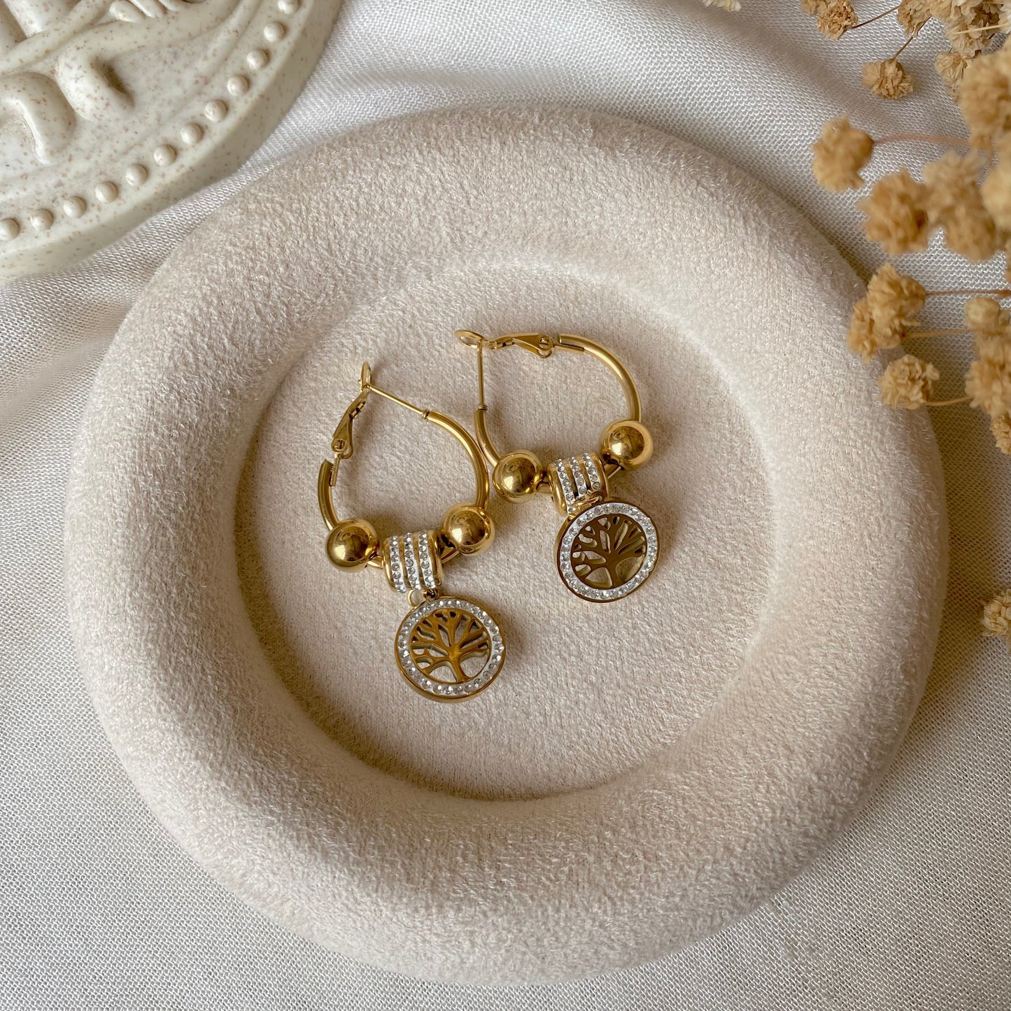 40468 gold plated Earrings