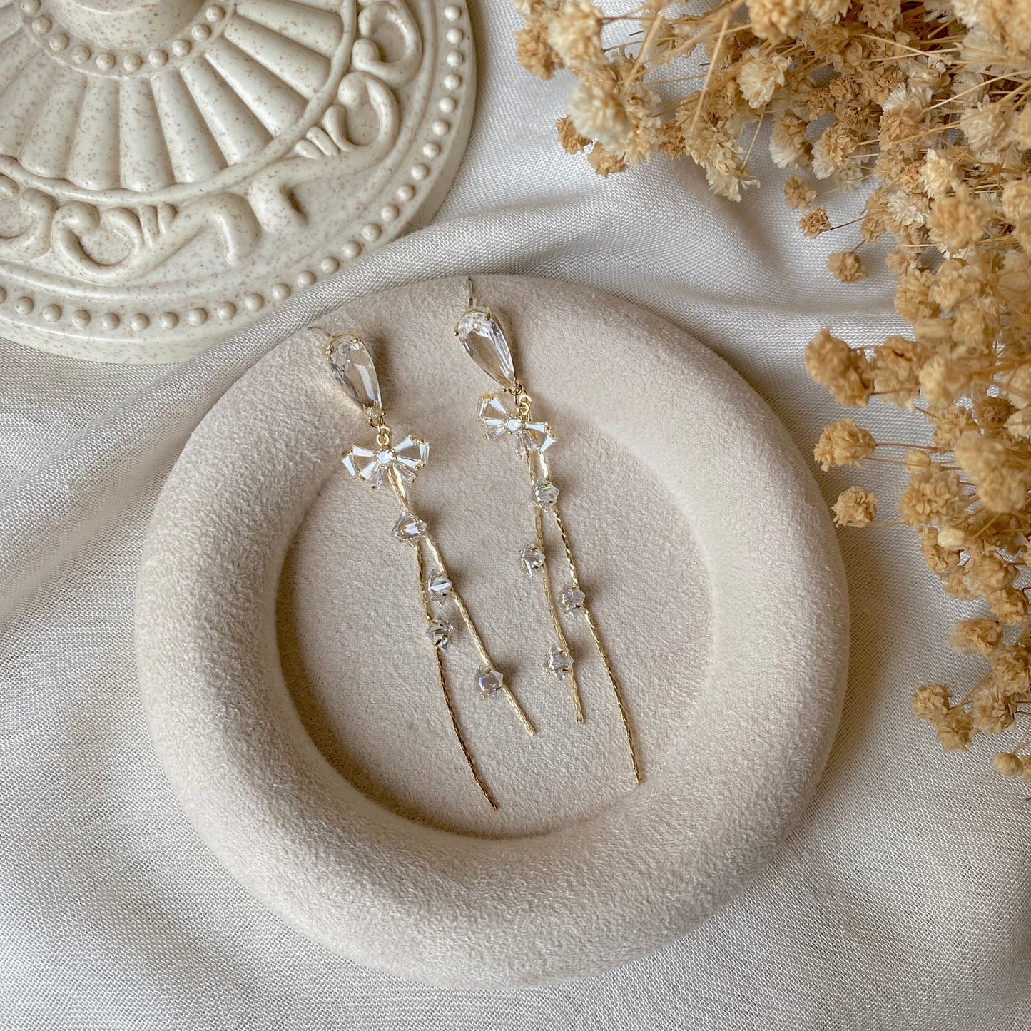 # 40004 Copper gold plated Earrings