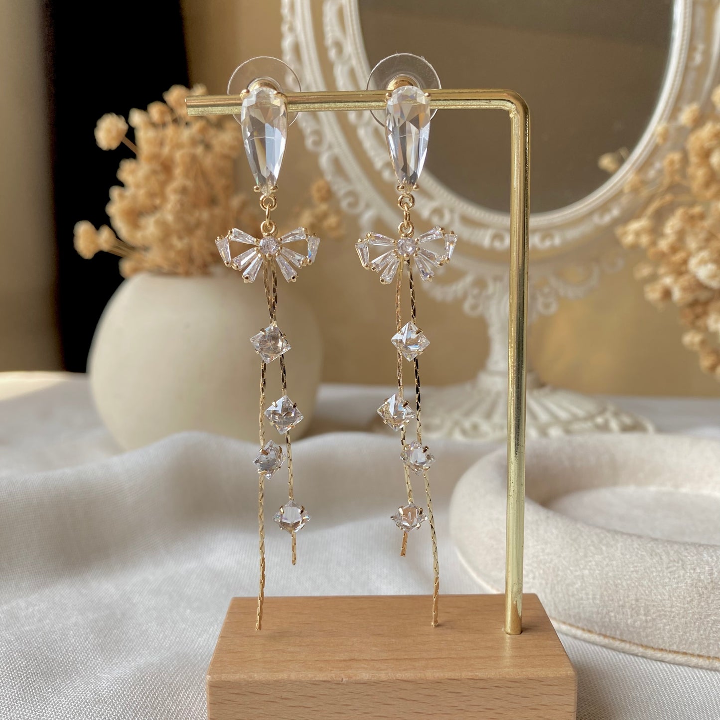 # 40004 Copper gold plated Earrings