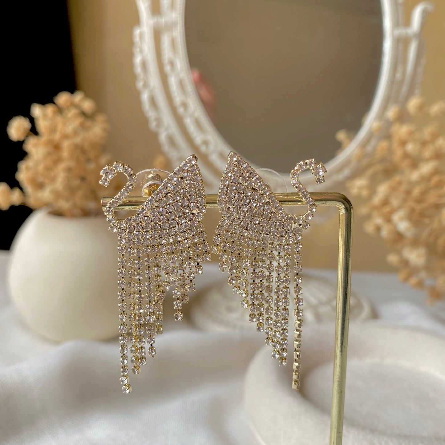 # 40005 Copper gold plated Earrings