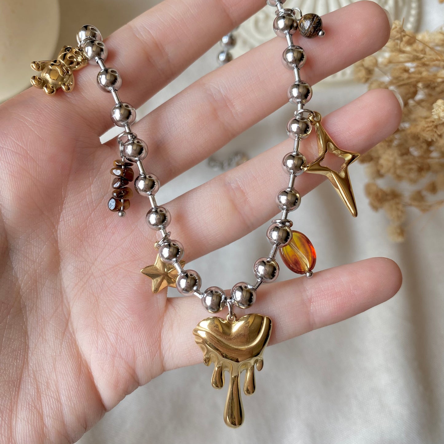 10827 Gold Plated Necklace