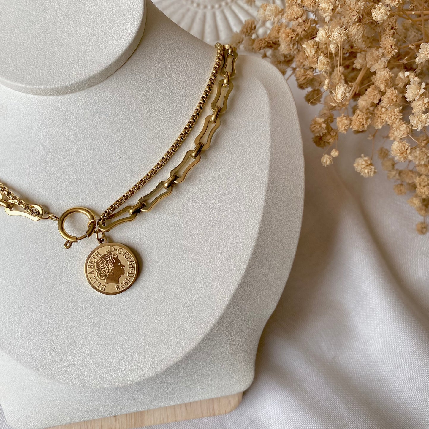 10829 Gold Plated Necklace