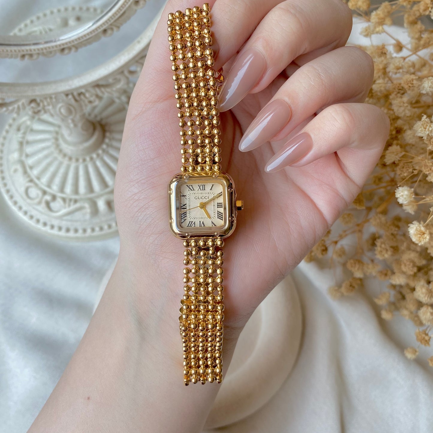 0004 Gold Plated stainless steel Watch