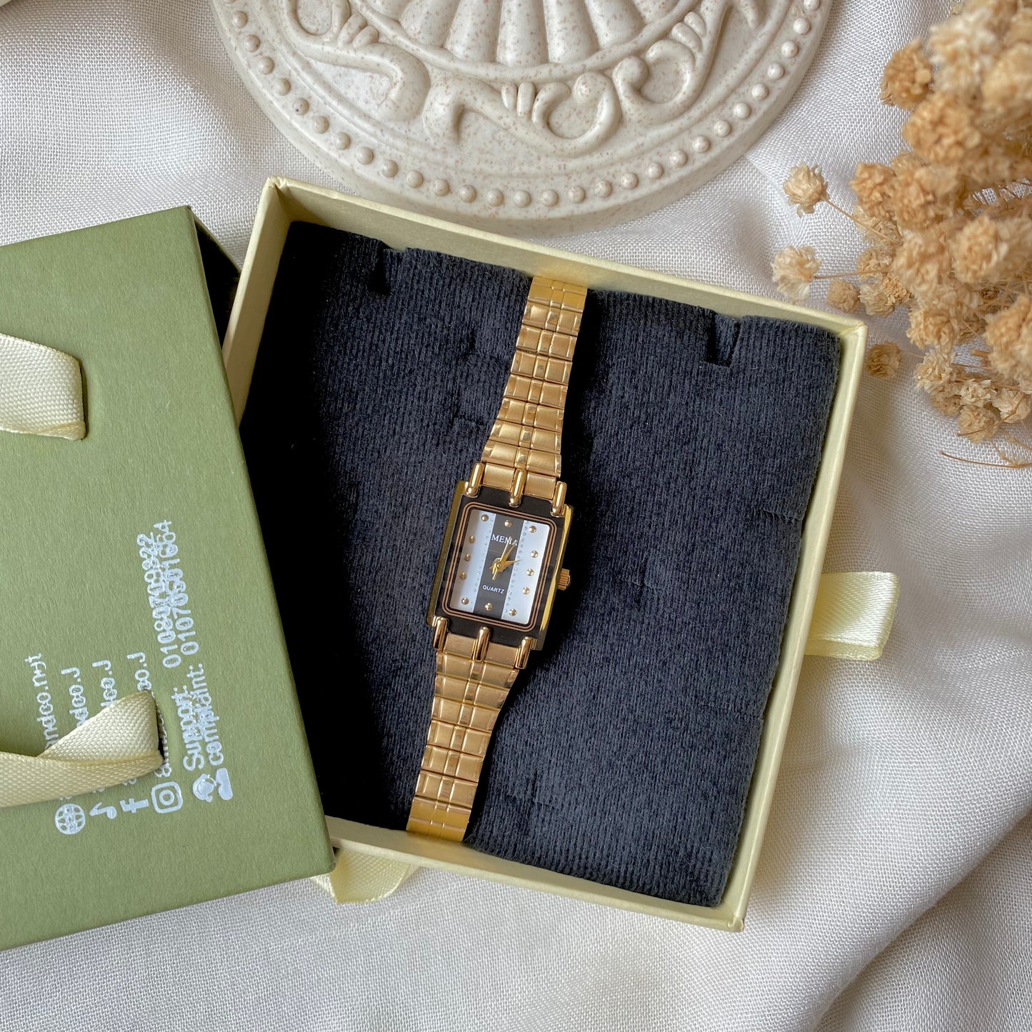 0005 Gold Plated stainless steel Watch