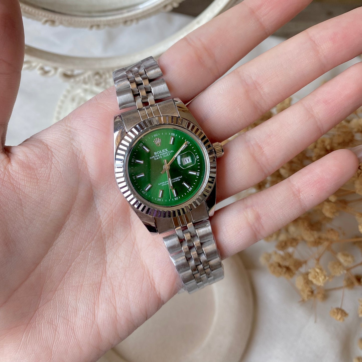 0006 Gold Plated stainless steel Watch