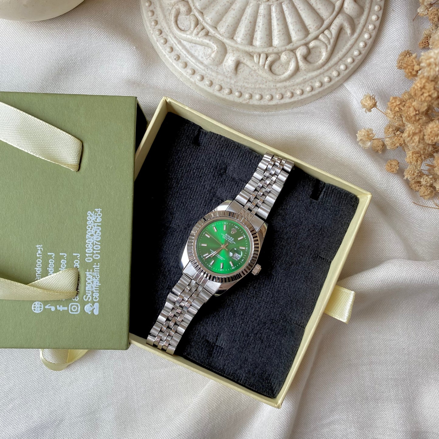 0006 Gold Plated stainless steel Watch
