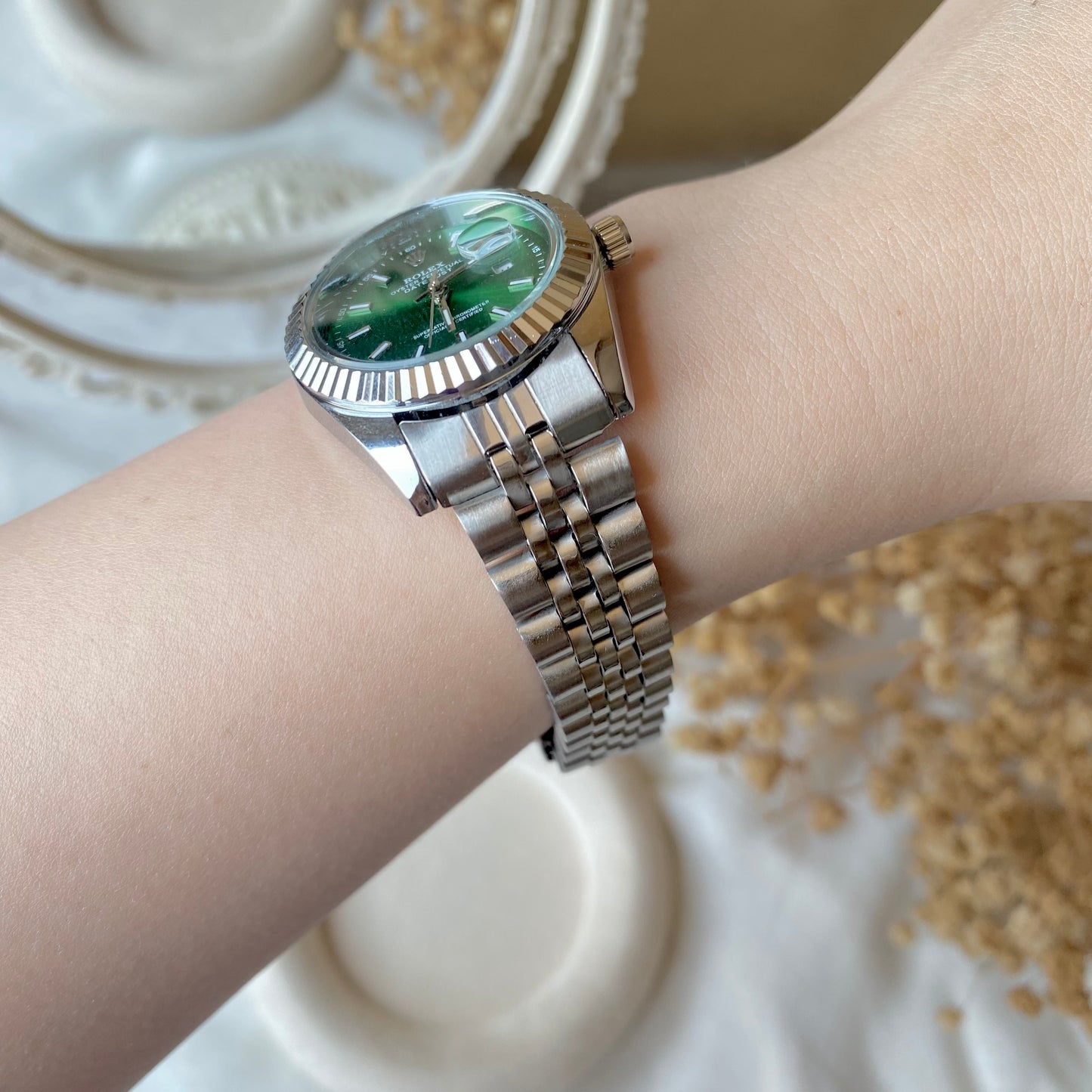 0006 Gold Plated stainless steel Watch
