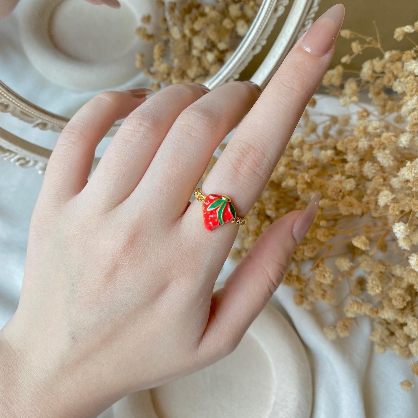 #50023 Copper Gold Plated Ring